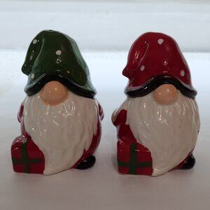 Santa Claus Style Gnome Salt & Pepper Shakers